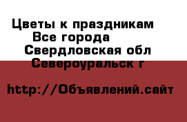 Цветы к праздникам  - Все города  »    . Свердловская обл.,Североуральск г.